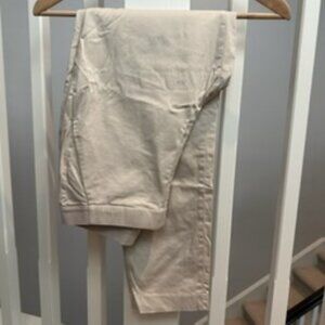 Uniqlo Cream Work Pants